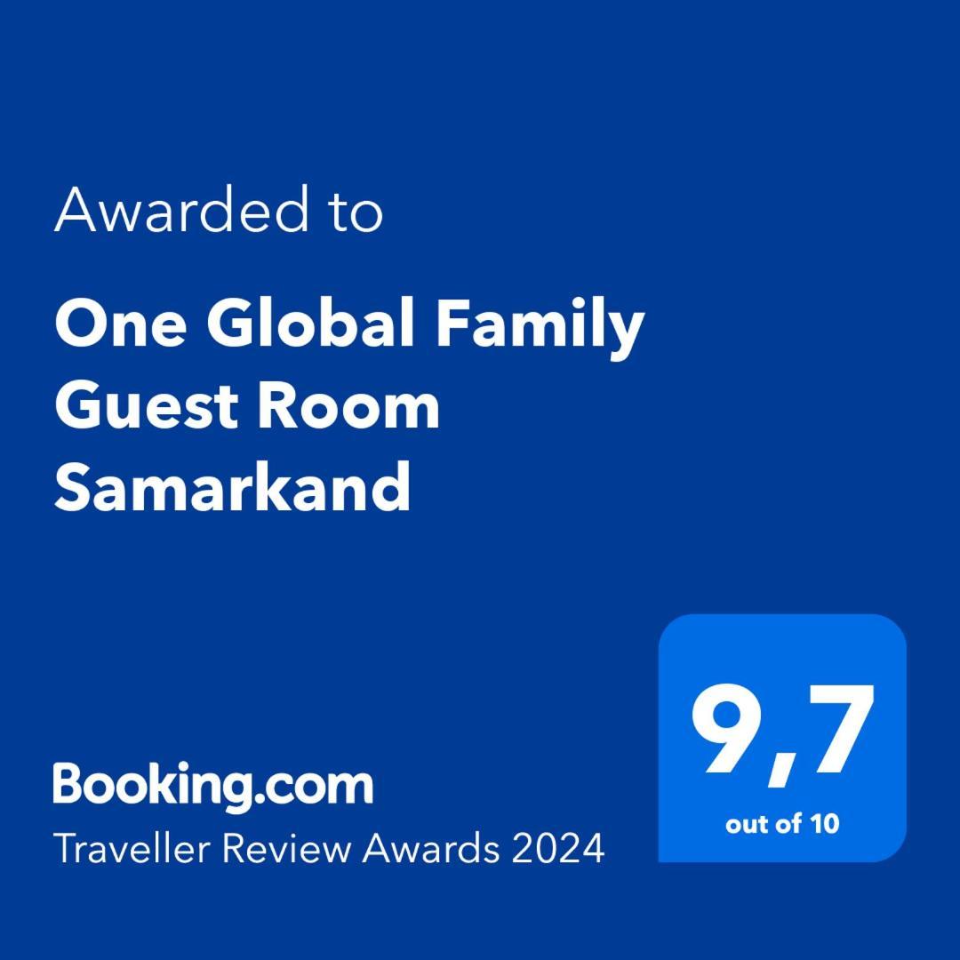 One Global Family Guest House Samarkand Exterior foto
